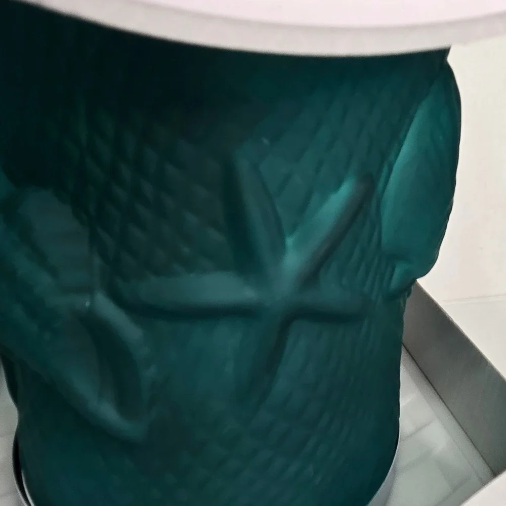 Yankee Candle Scenterpiece MeltCup Warmer Teal Nautical Starfish LED NEW